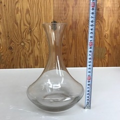 t1102601未使用VINA Libbey デカンタ デキャンター ガラス グラス Glass Decanter 65oz 1.9L ヴィーニャ 赤ワイン リビー 中古品 現状品 の画像