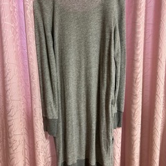 マタニティウェア ルームウェア　マタニティSサイズ　大きいポケット　グレーの画像