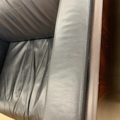 オカムラ　シングルソファ　※2400010440588の画像