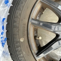 【取引中】スタッドレスタイヤ アルミホイール 155/65 R13 4本セットの画像