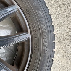 【取引中】スタッドレスタイヤ アルミホイール 155/65 R13 4本セットの画像