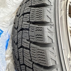 【取引中】スタッドレスタイヤ アルミホイール 155/65 R13 4本セットの画像