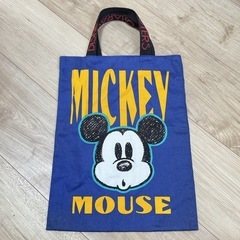 ミッキー　ディズニー　絵本バック　手提げバックの画像