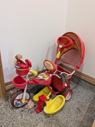 アンパンマンデラックス三輪車