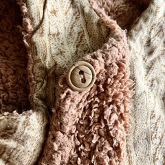 ハンドメイド　ベストの画像