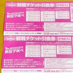 秋田ノーザンハピネッツ観戦チケット