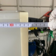 クリア収納ケース2ケ　usedの画像
