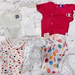 子供服　まとめ売り　11点　50〜80cm 　女の子の画像
