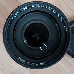 【お話中】シグマ　18-200mm f3.5-6.3DC OS ...