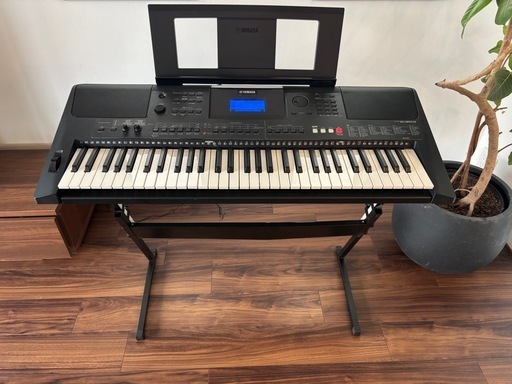 YAMAHA PSR-E453 電子キーボード 61鍵 スタンド付