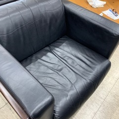 オカムラ　シングルソファ　※2400010449413の画像