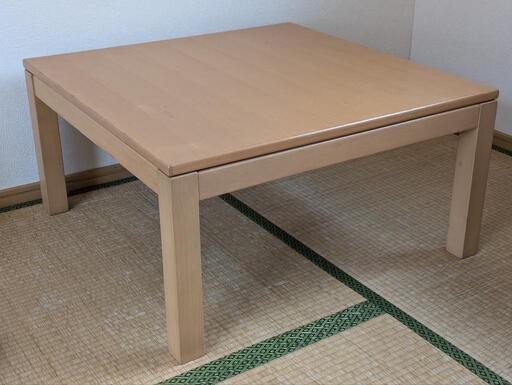 無印良品 コタツ テーブル 75×75×38.5cm 「MK-758/04」
