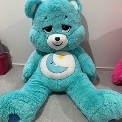 ケアベア ブルー ぬいぐるみ 大きめ約91㌢