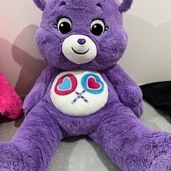 ケアベア　ピンク　ぬいぐるみ 大きめ約91㌢ ケアベア ピンク ぬいぐるみ 大きめ約91㌢