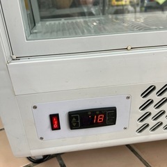 城島 卓上冷蔵ショーケース HJR-TK100GS 2021年製の画像