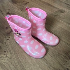 ミニー　長靴（レインブーツ）　17cm 双子可