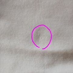 ニット　マフラー付き(マフラーにタグの穴が数ヶ所あり)の画像