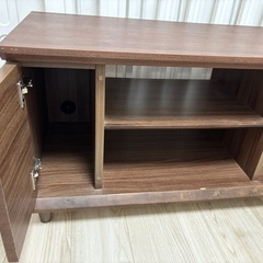 【取りに来ていただける方限定】ニトリ テレビボード ウォールナットの画像