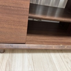【取りに来ていただける方限定】ニトリ テレビボード ウォールナットの画像