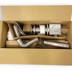 24Y743 ジ4 【未使用】 NORITZ ノーリツ 薄形給排気筒セット FF-49A-C 寒冷地用の画像