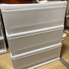 プラ収納引き出し