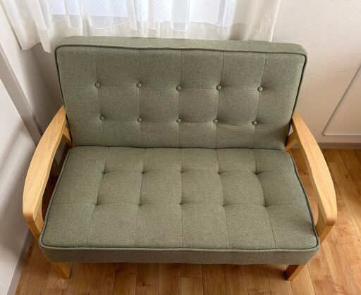 緑ソファ Green Sofa