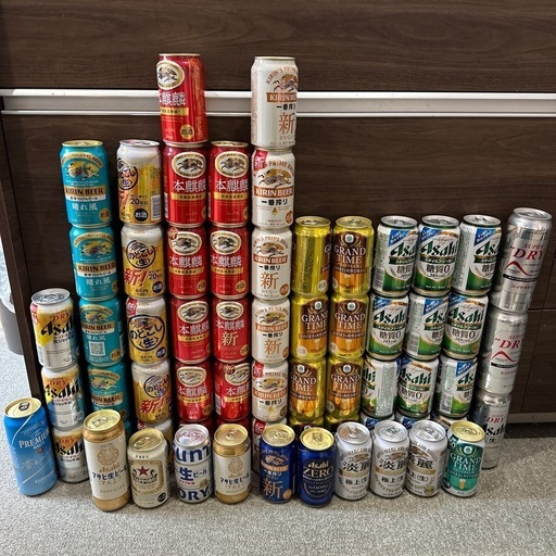 ビール類各種　　64本