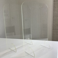 透明衝立
