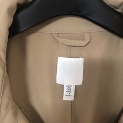 Ｈ&M トレンチコートの画像