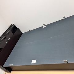 【受け取り者決定済み】跳ね上げ式　ダブルベッド　フレームのみの画像