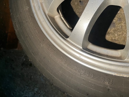 155／65 r14軽自動車スノータイヤ