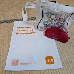 手さげトートバッグなど