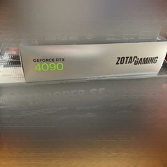 グラフィックカード　ZOTAC RTX4090 の画像