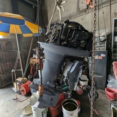 完売ヤマハ50馬力2ストの画像