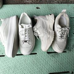 ほぼ未使用　シューズ5足　女子用の画像