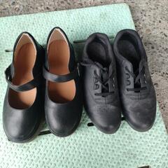 ほぼ未使用　シューズ5足　女子用の画像