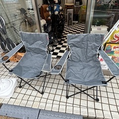 キャプテンスタッグ　アウトドアチェア　2脚セット