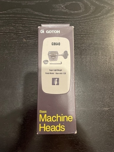Gotoh GB640 ベースペグ　未使用