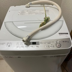 洗濯機　シャープ　6kg 2018年製