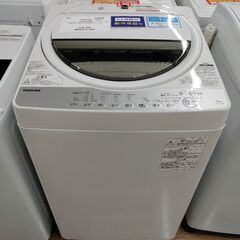 6ヶ月間動作保証付 全自動洗濯機　TOSHIBA