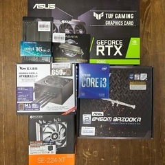 ゲーミングパソコン、自作パソコンの画像