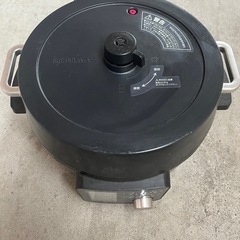 受け渡し者決定　アイリスオーヤマ　電気圧力鍋　コードなしの画像