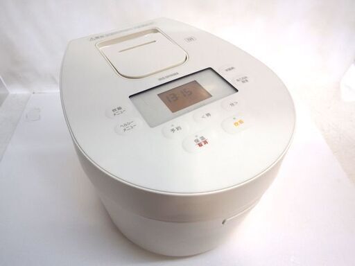 新札幌 アイリスオーヤマ IH炊飯器 RC-IL50-W 5.5合炊き 2022年製 ホワイト No.2896