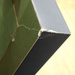 額縁 F40用 絵画フレーム アクリル窓 黒 金彩 水彩画 版画 札幌市 清田区 平岡の画像