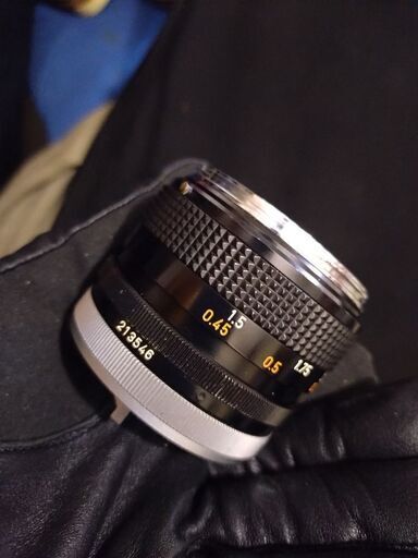初期銀枠　CANON キヤノン FD 50mm F1.4　優良品