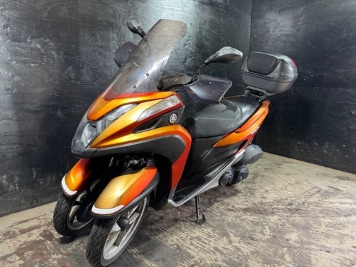 ★支払い総額9.8万円★買取強化中！どんな車両も買取ます！ヤマハ　トリシティ125 SE82J 安定性の高い3輪！ナックルガード！リアボックス付き！