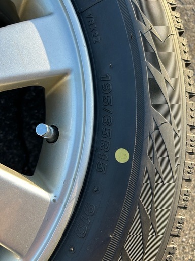 スタッドレスタイヤセット、BLIZZAK VRX2 195/65R15