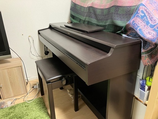 【決定】美品★　YAMAHA ヤマハ 電車ピアノ ピアノ YDP-164 チェア 付き
