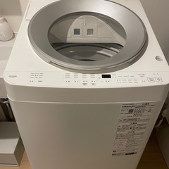 【美品】洗濯機8kg OSHシリーズ　ITW-80A01-W