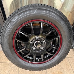 スタッドレスタイヤ フリード　185/65R15 